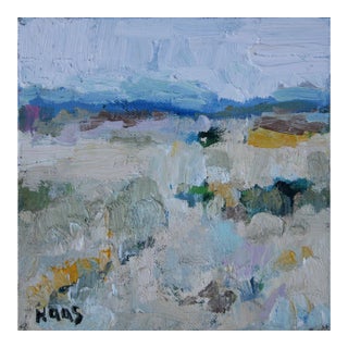 Abstract Oil Painting Landscape Nevada Desert For Sale