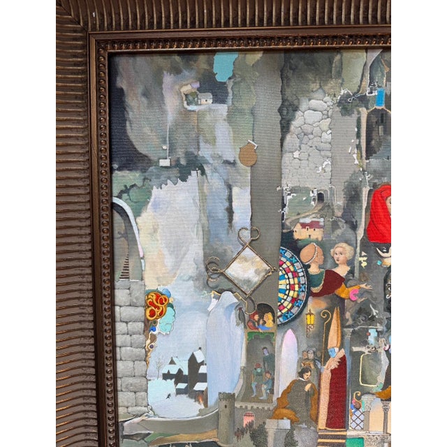 Red A Medieval Tale" - Original Oil Painting by Jerry Wayne Downs (2006) For Sale - Image 8 of 9