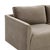 2020s Willow Taupe Modular Performance Velvet Sofa For Sale - Image 5 of 7