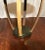 Artistic Oak Wine Barrel Table With Mirrored Top For Sale - Image 4 of 5