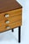 These Mid-Century Modern bedside tables were manufactured in Czechoslovakia in the 1970s. The cabinets are veneered in...