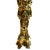 Bronze Pair 19th Century French Rococo Revival Gilt Bronze Five-Light Wall Sconces For Sale - Image 8 of 11