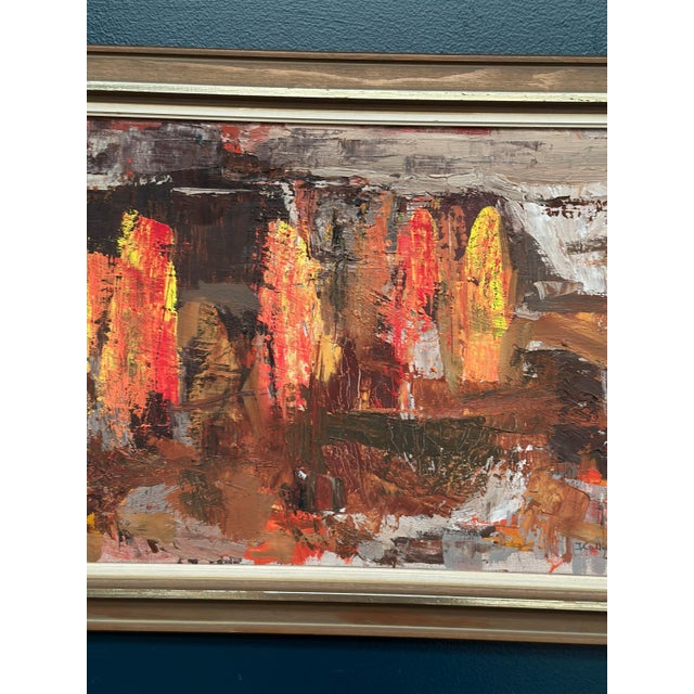 Ingemar Callenberg, Landscape, 1950s, Oil on Canvas, Framed For Sale - Image 8 of 18