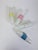 Glass Bauhaus White Double Sconce by Wilhelm Wagenfeld, Germany, 1950s For Sale - Image 7 of 17