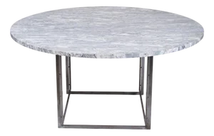PK 54 Dining Table in Cipollini Marble attributed to Poul Kjærholm for E. Kold Christensen, 1960s