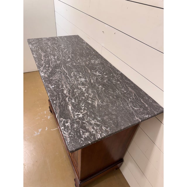 19th Century Louis Philippe Chest With Marble For Sale - Image 11 of 14