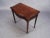 English Early 20th Century English Traditonal Serpentine Card Table For Sale - Image 3 of 9