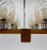 Brown Wood, Chrome & Glass Chandelier attributed to Elektroinstala Decin, 1970s For Sale - Image 8 of 11