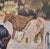 Textile Vintage Handmade Chinese Pastoral Figural Tapestry Wall Hanging, 36" X 47" For Sale - Image 7 of 10