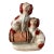 Early 1900s Antique Staffordshire Spaniels Figurine For Sale