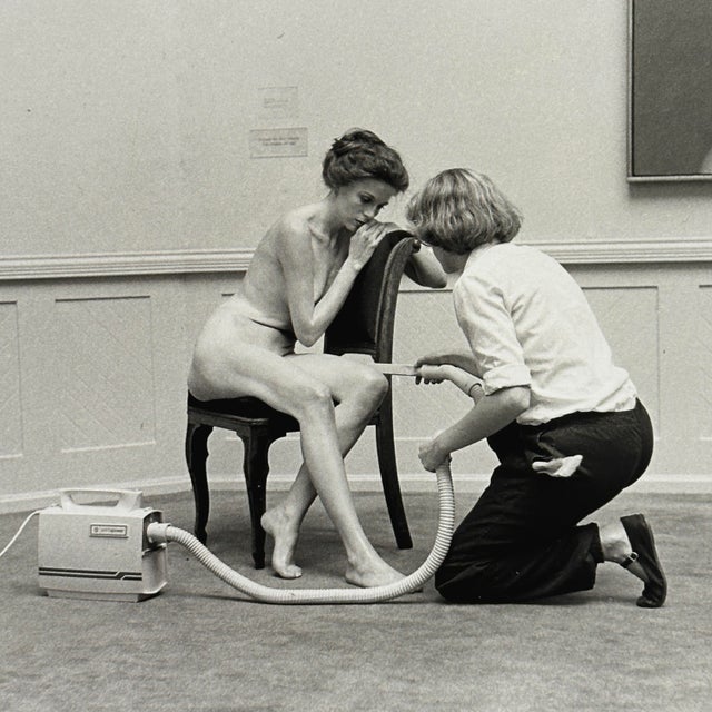 Rosemary Ranck (American, b. 1941) Museum Conservator, 1981 Signed Gelatin Silver Print Size: 14 x 11 (print); 16 x 20...