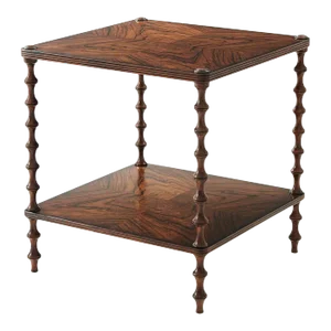 Modern Walnut Side Table