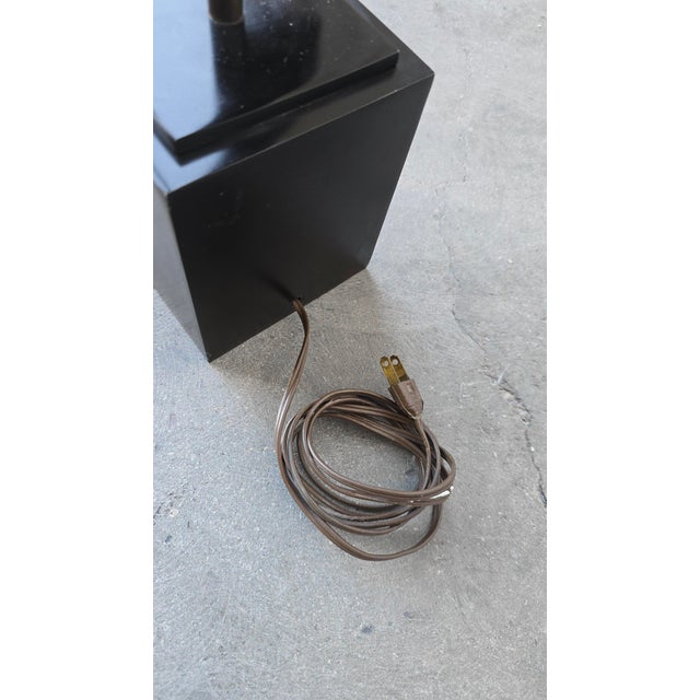 Sculptural Brutalist Bronze Table Lamp by Richard Barr for Laurel For Sale - Image 10 of 12
