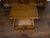 English Georgian Period Low Oak Side Table with Single Drawer and Carved Apron For Sale - Image 12 of 12