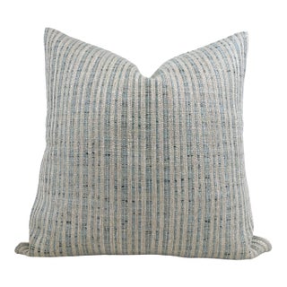 Unravel Pillow Cover in Aqua, 22x22 Pillow For Sale