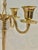 Metal Vintage Georgian Style Brass Five-Light Candelabra, 11.25” For Sale - Image 7 of 9