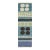 Contemporary French Deco Geometric Wool Runner by Rug & Kilim, India For Sale