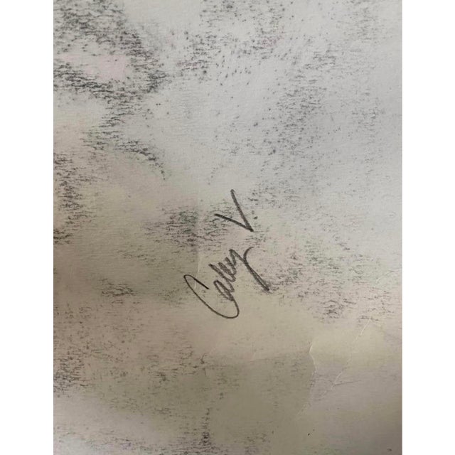 1980s 1980s Nude Woman Watercolor Painting For Sale - Image 5 of 5