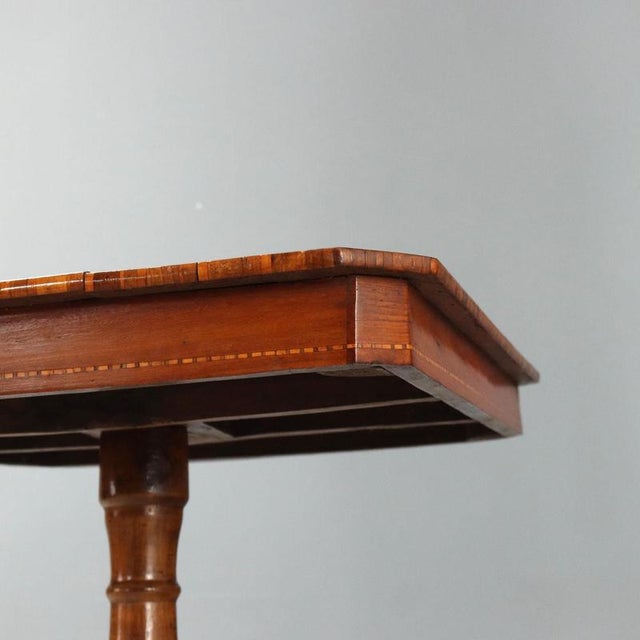 Antique Chessboard Pattern Table, 1800s For Sale - Image 6 of 11