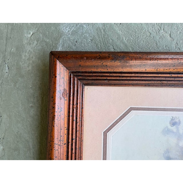 Vintage Equestrian Horse & Foal Print by Doris Scott Nelson, Framed For Sale In Orlando - Image 6 of 11