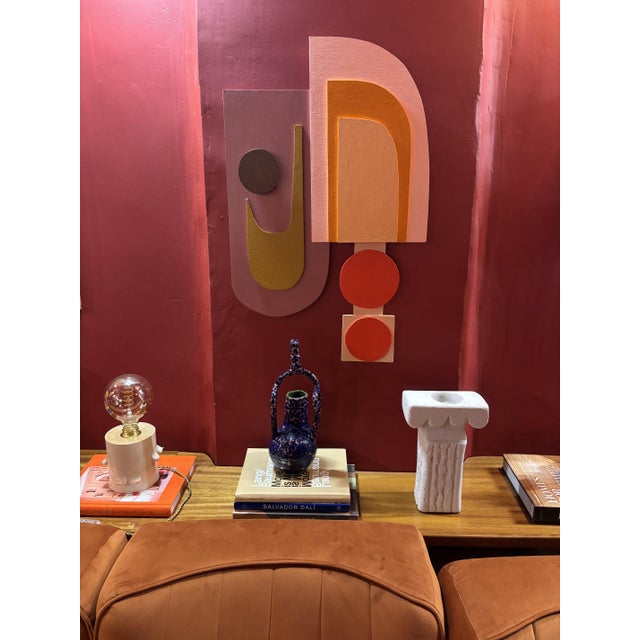 Contemporary Retro Relief Sculpture by Tilde Grynnerup For Sale - Image 3 of 5