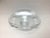 1960s Steuben 9" Round Crimped Bowl Calyx by Donald Pollard For Sale - Image 5 of 6
