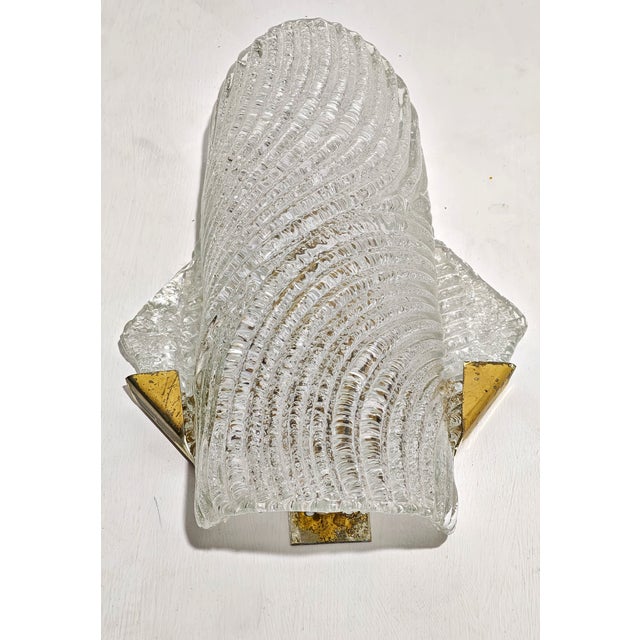 Mid-Century Modern Murano Glass Wall Lamp from Barovier & Toso, Italy, 1960s For Sale - Image 15 of 16
