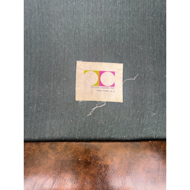 Mid 20th Century Milo Baughman Thayer Coggin Chrome T Back Cube Chair For Sale - Image 17 of 18