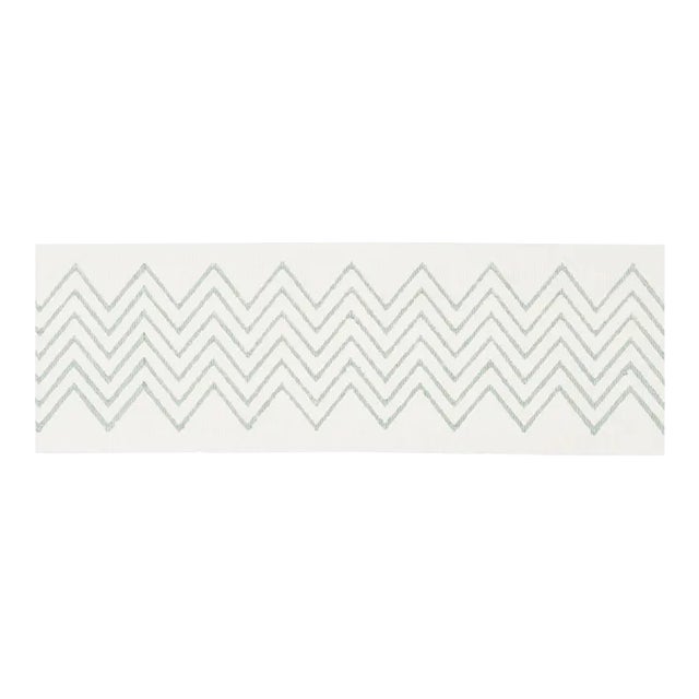 Schumacher Leora Hand Blocked Tape Narrow In Sky For Sale