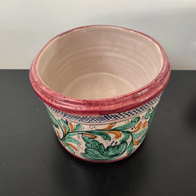 2000 - 2009 Vintage Gardeners Eden Ceramic Planter Decor For Sale - Image 5 of 5