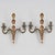Pair of 20th Century Brass Wall Sconces with Buck Head Motif This striking pair of 20th-century wall sconces features an...
