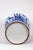 Early 20th Century Vintage Blue White Temple Jar For Sale - Image 12 of 13
