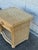 Mid 20th Century Vintage Wicker Nightstand With Drawer and Lower Shelf For Sale - Image 5 of 8