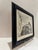 Wood Mid 20th Century M. Diane Dale Signed Original Print Expressionist Figure Study Framed 17x14 Contemporary For Sale - Image 7 of 9
