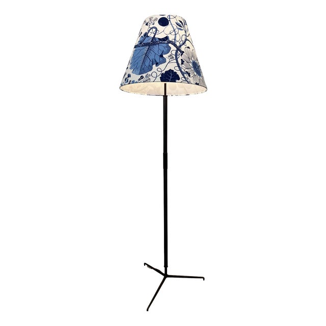 Helios Floor Lamp from J. T. Kalmar, 1930 For Sale