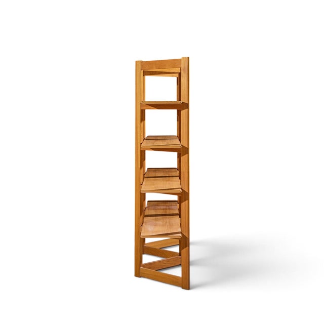 Kurt Ostervig Kurt Østervig Style Mid Century Teak Bookshelf Room Divider For Sale - Image 4 of 9