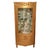 Gold Louis XVI Style Lacquered and Gilded Corner Display Cabinet, 1920s For Sale - Image 8 of 8