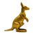 Vintage Brass Kangaroo Figurine – Mid Century / Hollywood Regency For Sale