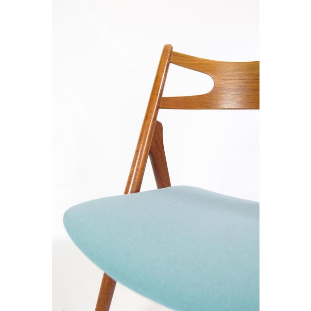 Wood Dining Chairs Model Ch29P in Teak by Hans J. Wegner, 1950s, Set of 6 For Sale - Image 7 of 13