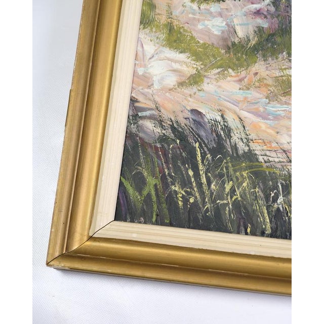 Poul Fureby Blokhus, Landscape, 1920s, Oil on Canvas For Sale - Image 4 of 8