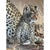 This monumental original oil painting captures the majestic beauty of the African leopard with breathtaking realism and...