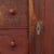 Antique Farmhouse Painted Bread Cabinet For Sale - Image 9 of 11