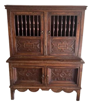 19th Century Antique Oak Food Cupboard, 1820