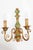 Wood Florentine Hollywood Regency 2-Light Wall Lamp, Italy, 1970s For Sale - Image 7 of 7