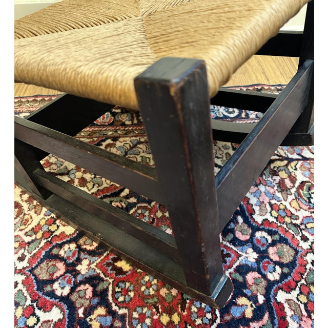 Wood Early 20th Century Gustav Stickley Oak Rocking Chair Model No. 305 For Sale - Image 7 of 14