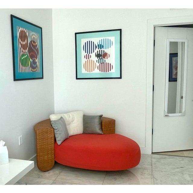 Contemporary 1990s Contemporary Italian Chaise Lounge For Sale - Image 3 of 5