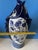 Mid-Century Modern Vintage Chinese Hand Painted Porcelain Fish Vase For Sale - Image 3 of 6