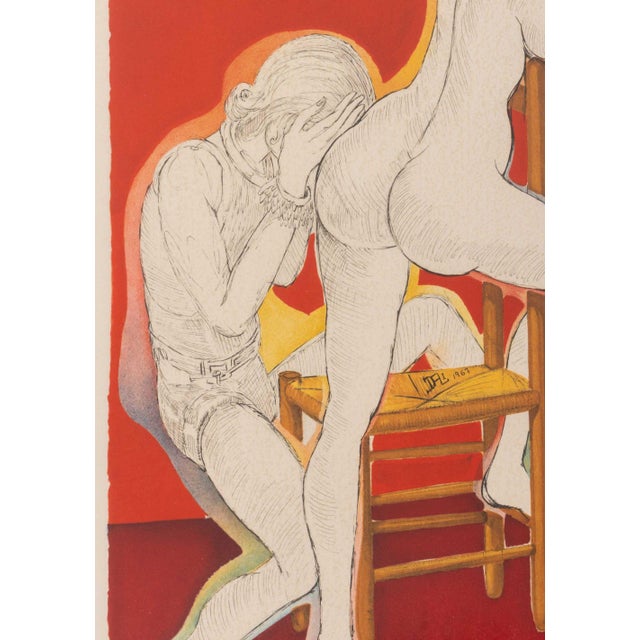 Salvador Dalí Salvador Dali "Without Hope" Lithograph, 1969 For Sale - Image 4 of 12