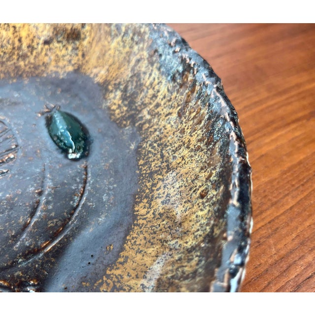 Mid-Century Modern Danish Studio Pottery Bowl by Clara Helmich, 1960s For Sale - Image 12 of 18