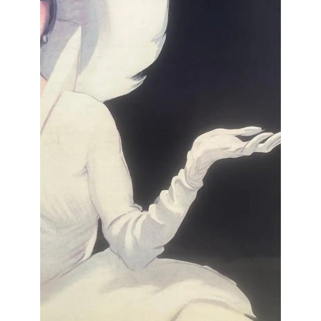 Paper Marcello Dudovich Vermouth Bianco Martini & Rossi, Torino Poster, Framed For Sale - Image 7 of 15